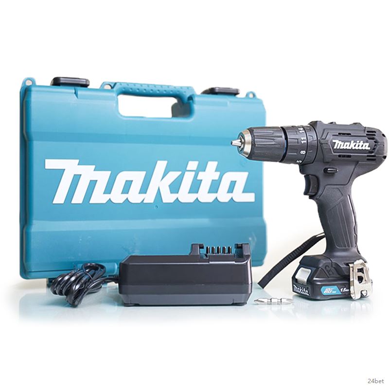 Máy khoan búa và vặn vít dùng pin Makita HP333DWYB 12V Max