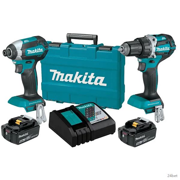 Bộ combo 2 máy (DDF484＋DTD153) Makita DLX2189T