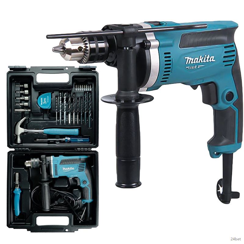 Máy khoan búa 26 phụ kiện Makita M8103KX2B