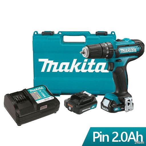 Máy khoan búa,vặn vít dùng pin Makita HP333DSAE